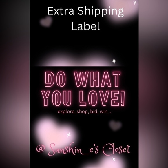 Extra Shipping Label❤️Extra Shipping Label❤️Extra Shipping Label - Picture 1 of 1
